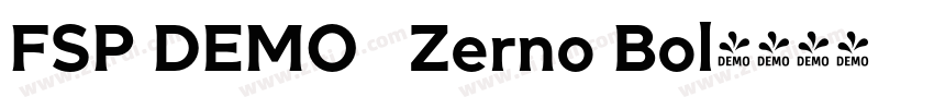 FSP DEMO   Zerno Bol字体转换